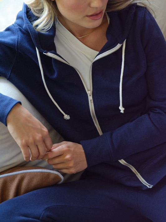 Triblend Zip Hoodie