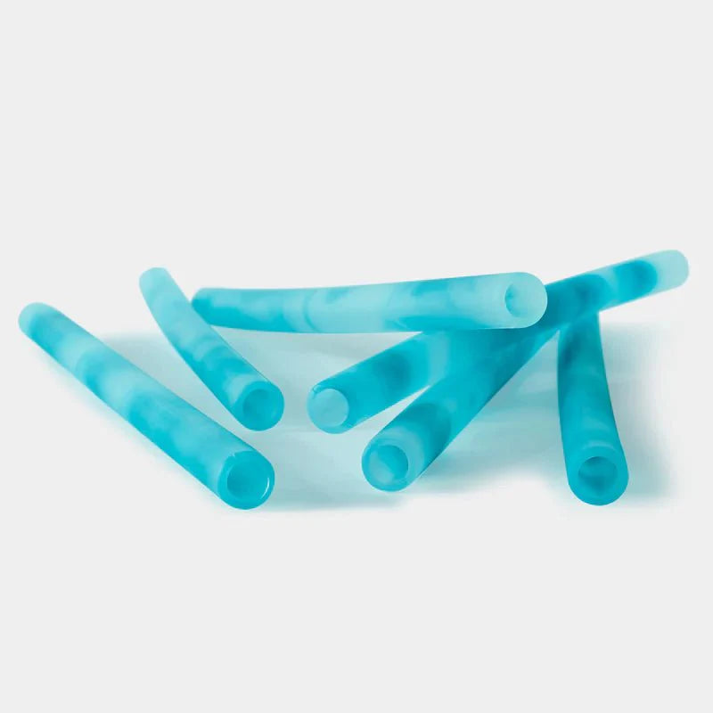 8" Reusable Silicone Straw, 6pk