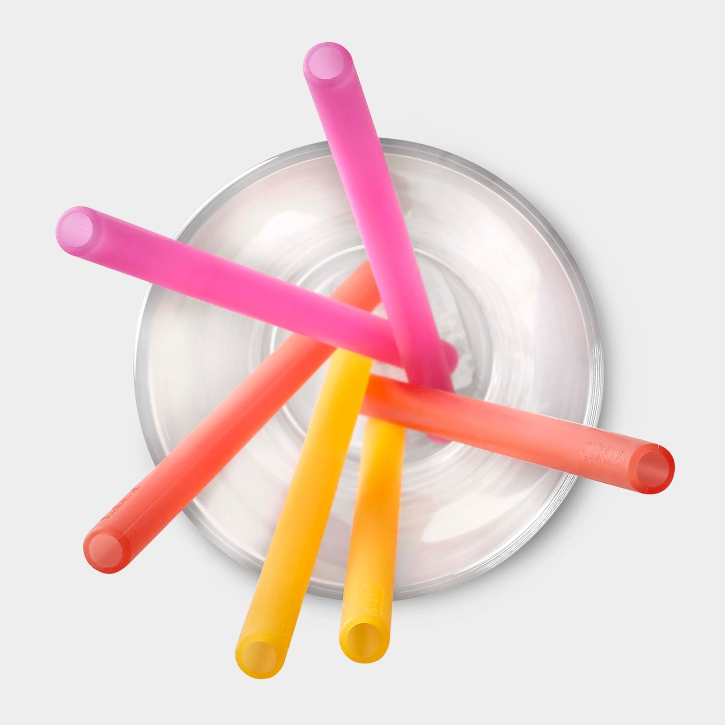 8" Reusable Silicone Straw, 6pk
