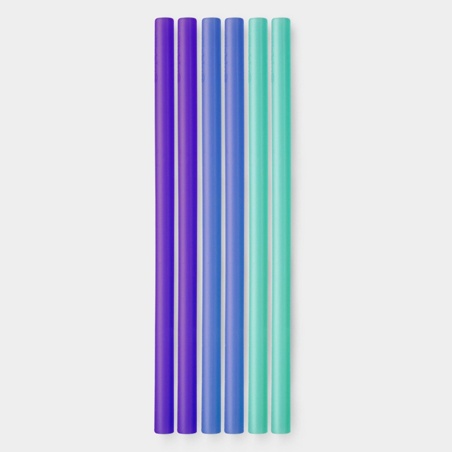 8" Reusable Silicone Straw, 6pk
