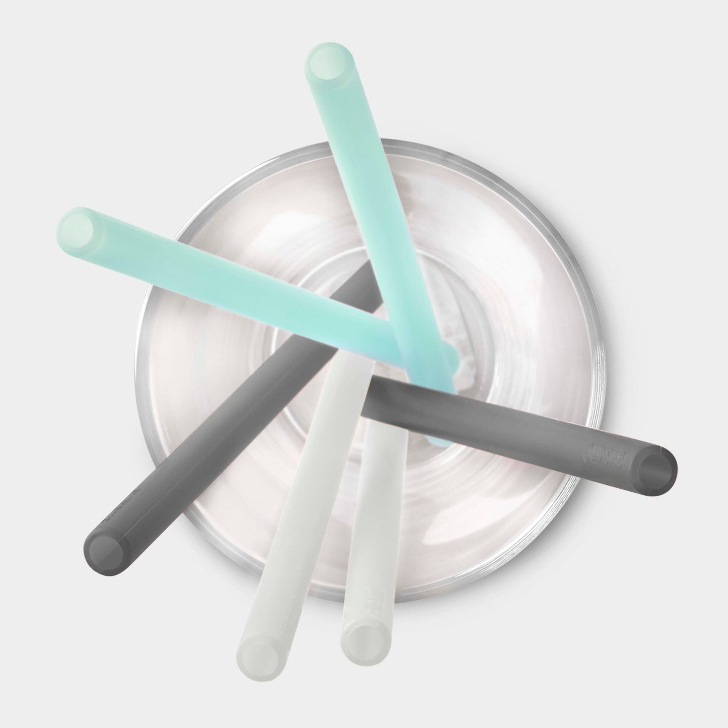 8" Reusable Silicone Straw, 6pk