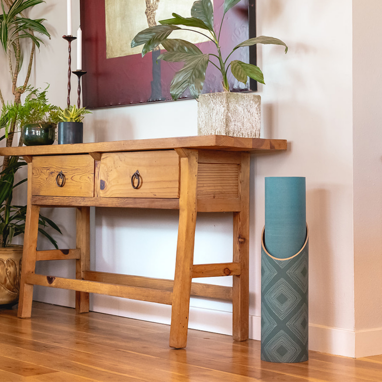 Rhombi Yoga Mat Tube