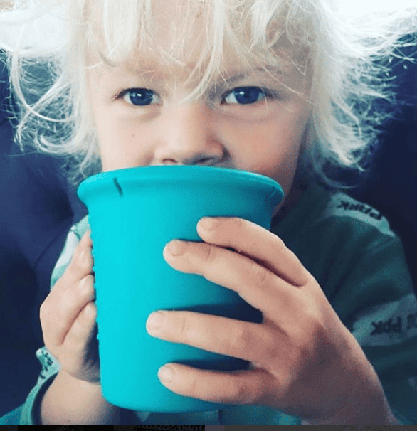 8oz Stackable Silicone Cups for Kids and Toddlers, 4pk