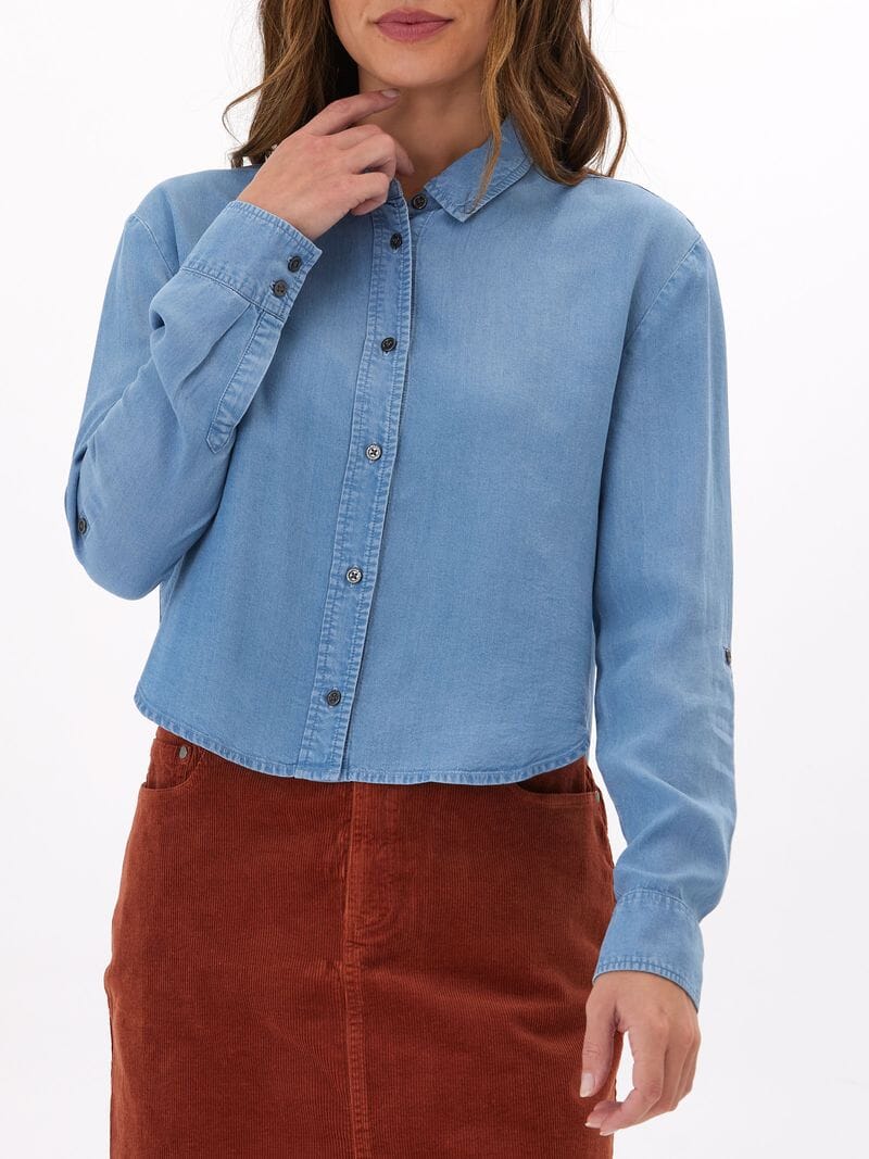 Annika Chambray Button-Up