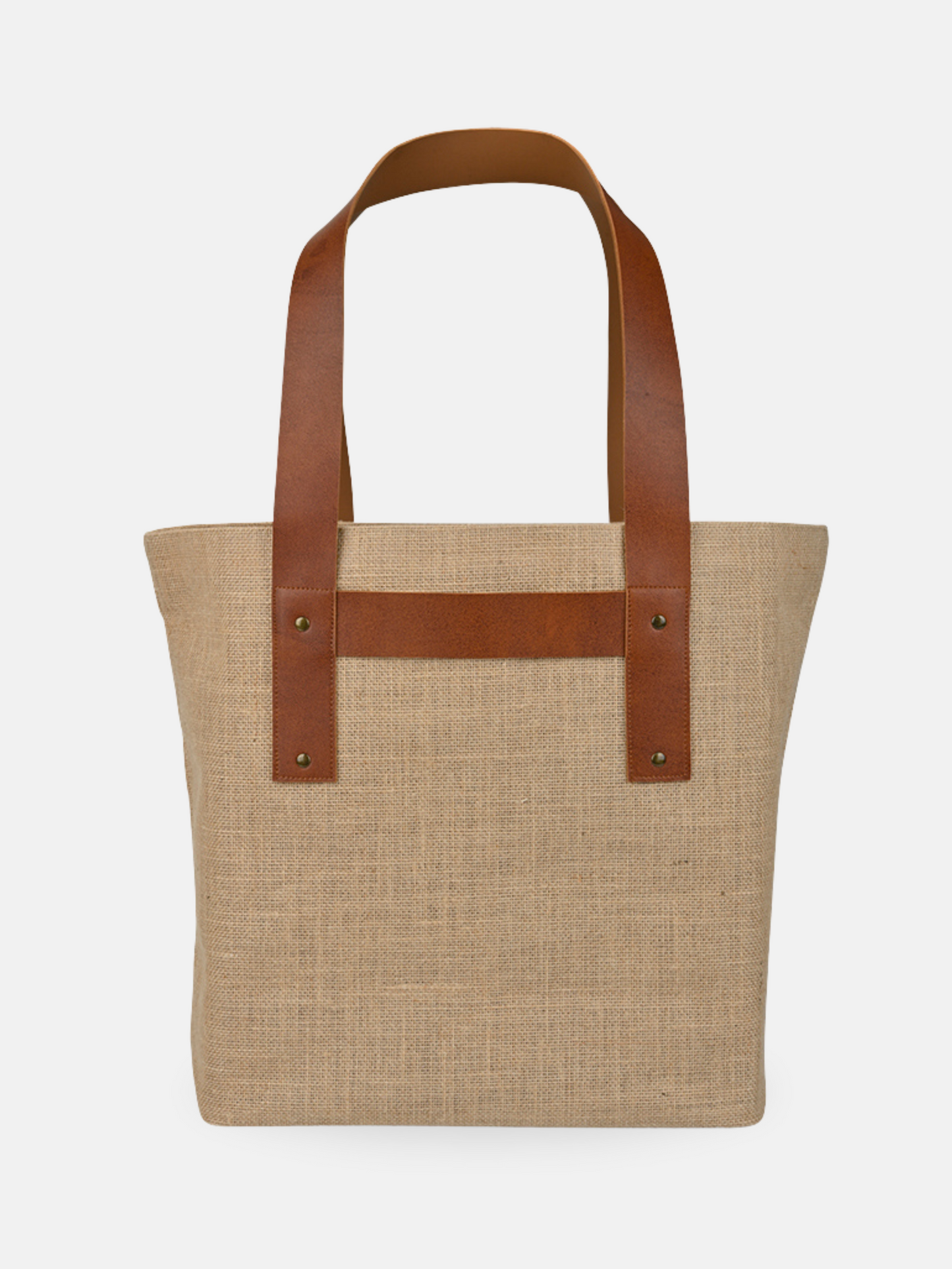 Jute T-Strap Tote