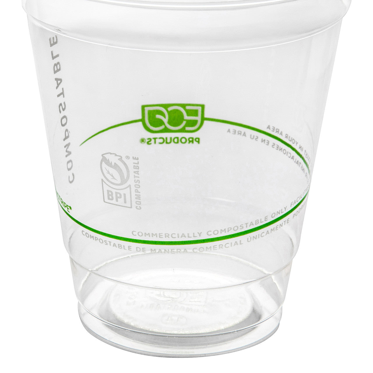 GreenStripe Renewable & Compostable Cold Cups - 10oz (QTY:1000)