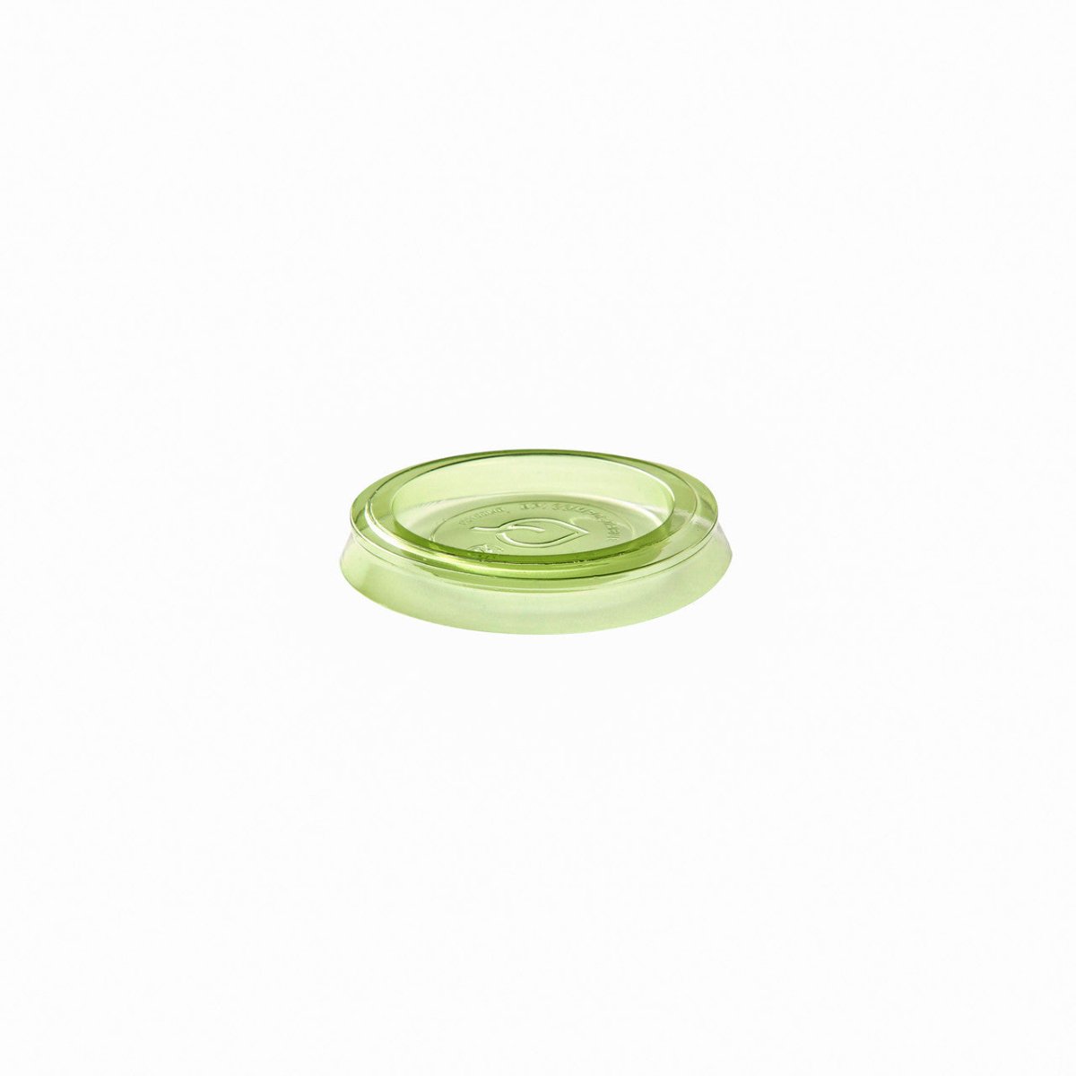 GreenStripe Renewable & Compostable Portion Cup Lids - 1oz Green (QTY:5000)