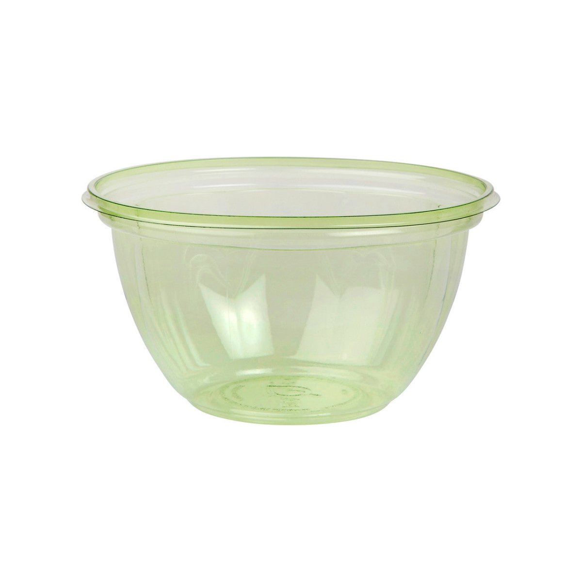 GreenStripe Veridian Renewable & Compostable Salad Bowls w/ Lids - 18oz Green (QTY:150)