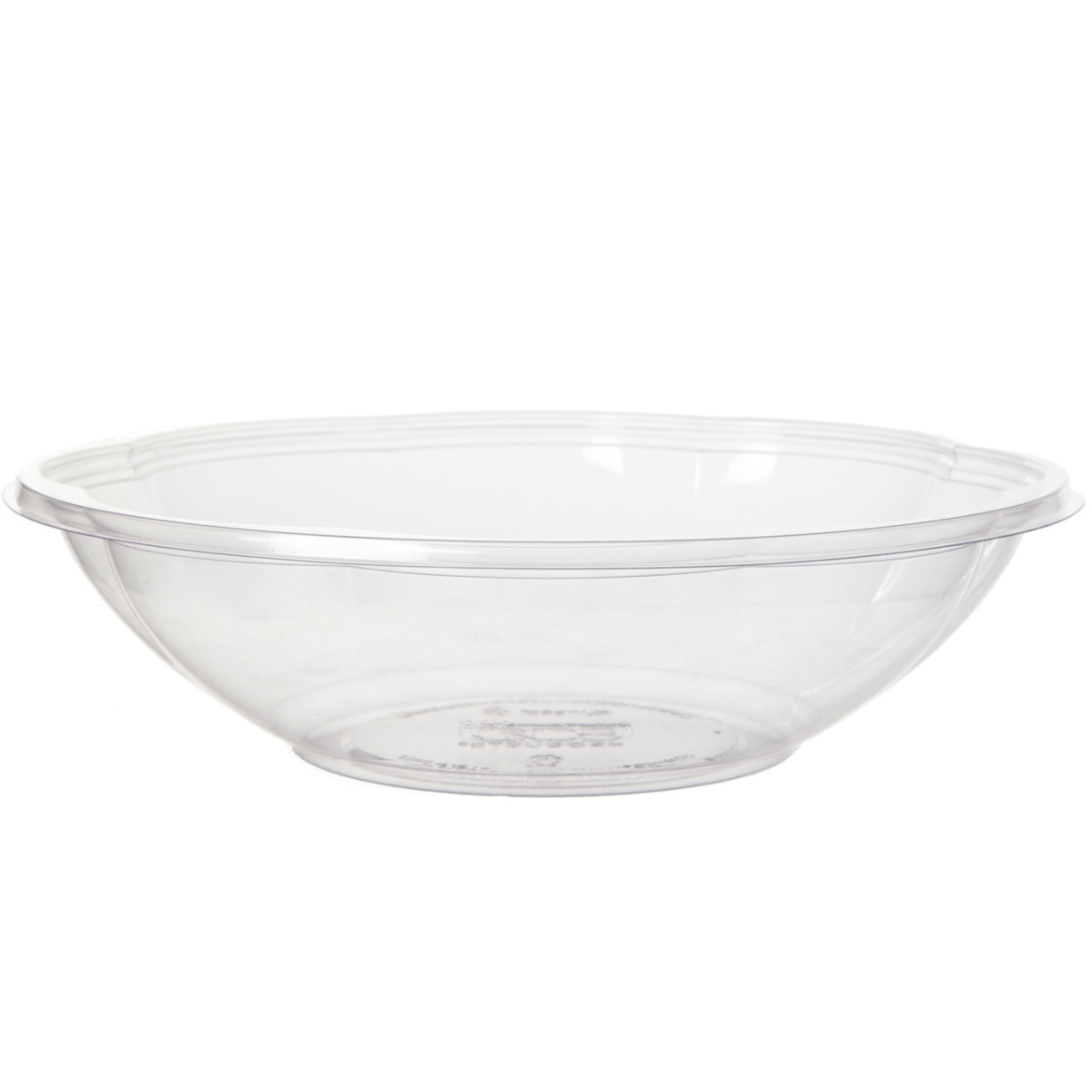 GreenStripe Renewable & Compostable Squat Salad Bowl Base - 48oz (QTY:300)