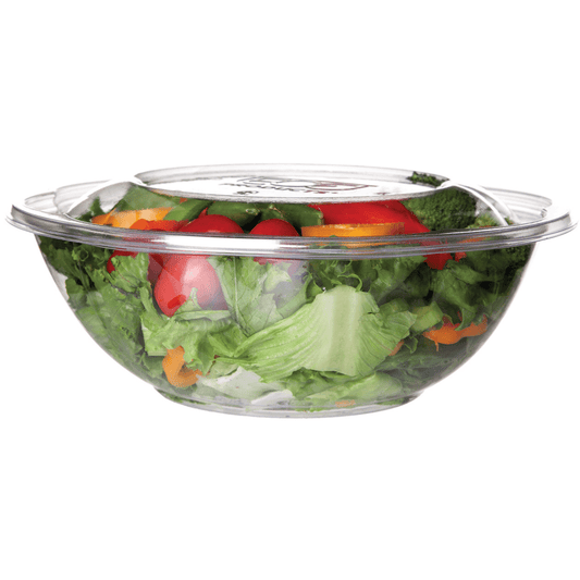GreenStripe Renewable & Compostable Salad Bowls w/ Lids - 64oz (QTY:150)