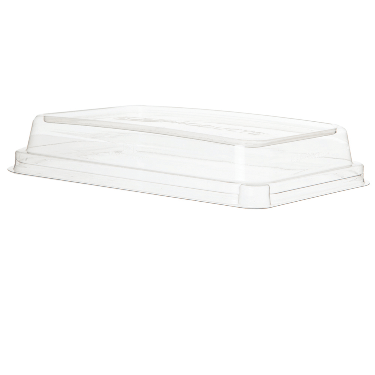 WorldView 100% Recycled Content Lids, Fit 10 x 7in Sugarcane Base (QTY:200)