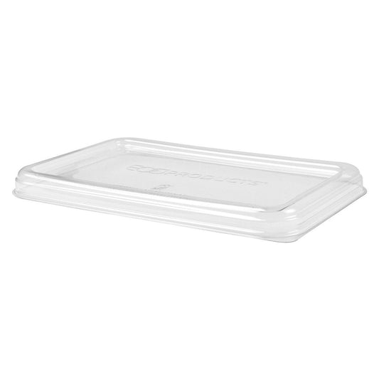 GreenStripe WorldView Renewable & Compostable Lid, Low Profile Vented, Fits 10 x 7in Molded Fiber Base (QTY:200)