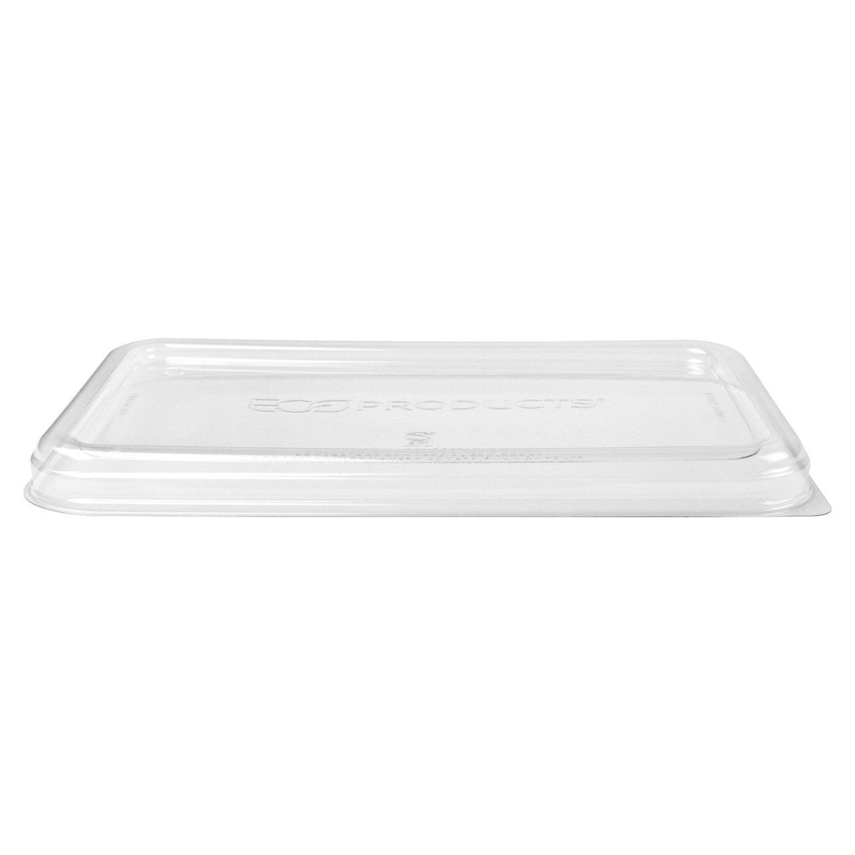 GreenStripe WorldView Renewable & Compostable Lid, Low Profile Vented, Fits 10 x 7in Molded Fiber Base (QTY:200)
