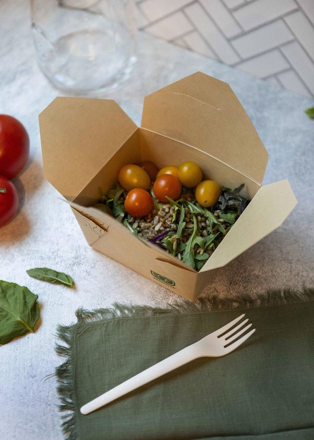 GreenStripe Renewable & Compostable 26oz Food Box #1, FSC Mix Credit SA-COC-013255 (QTY:400)