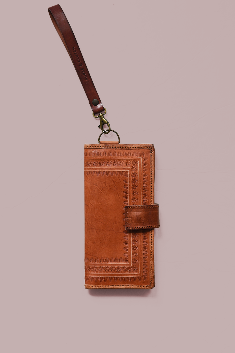 Embossed Wallet Wristlet