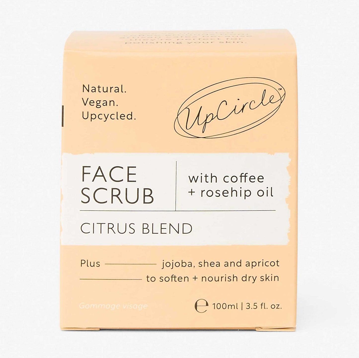 Natural Face Scrub – Citrus Blend for Dry Skin