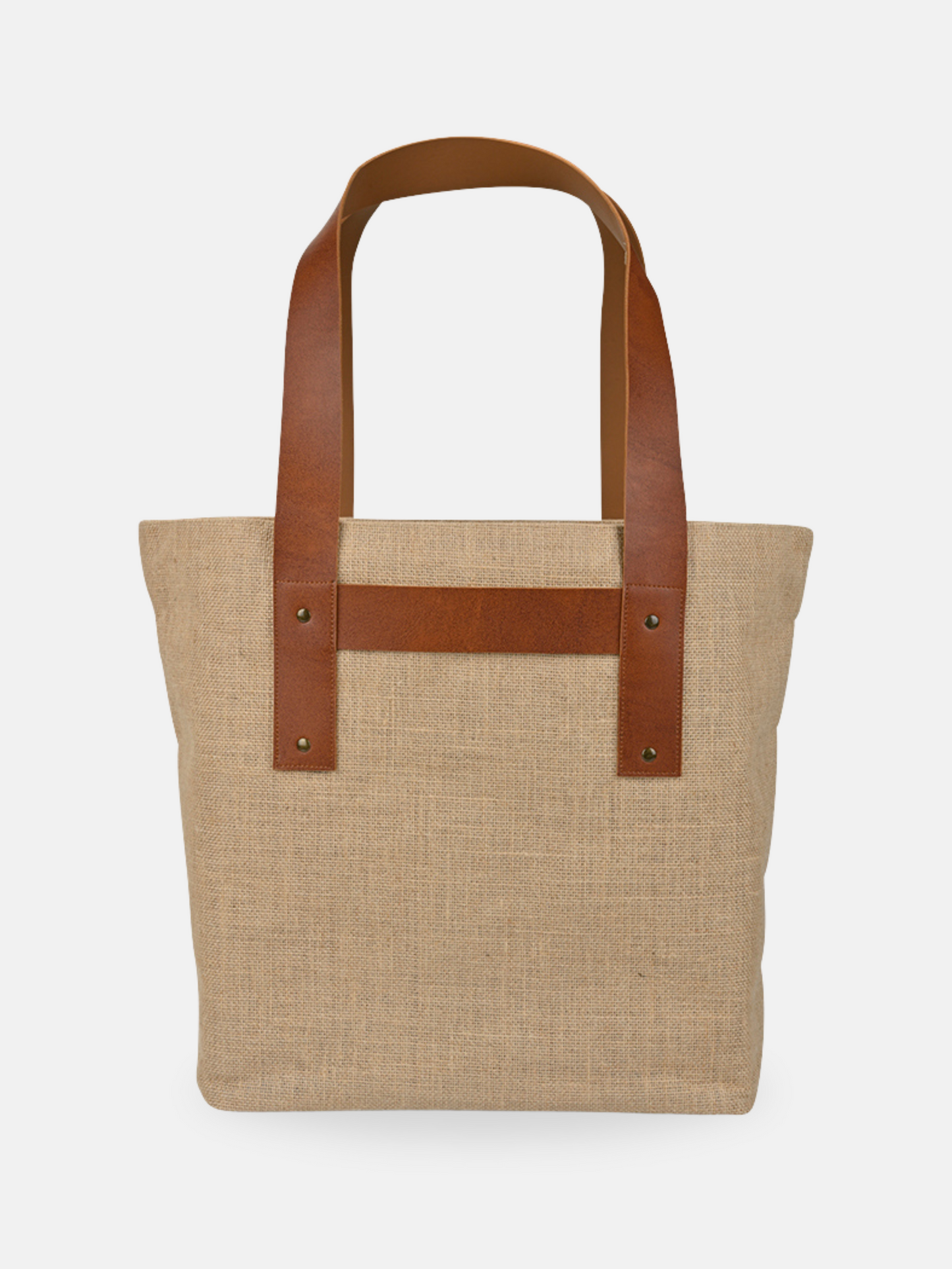 Jute T-Strap Tote