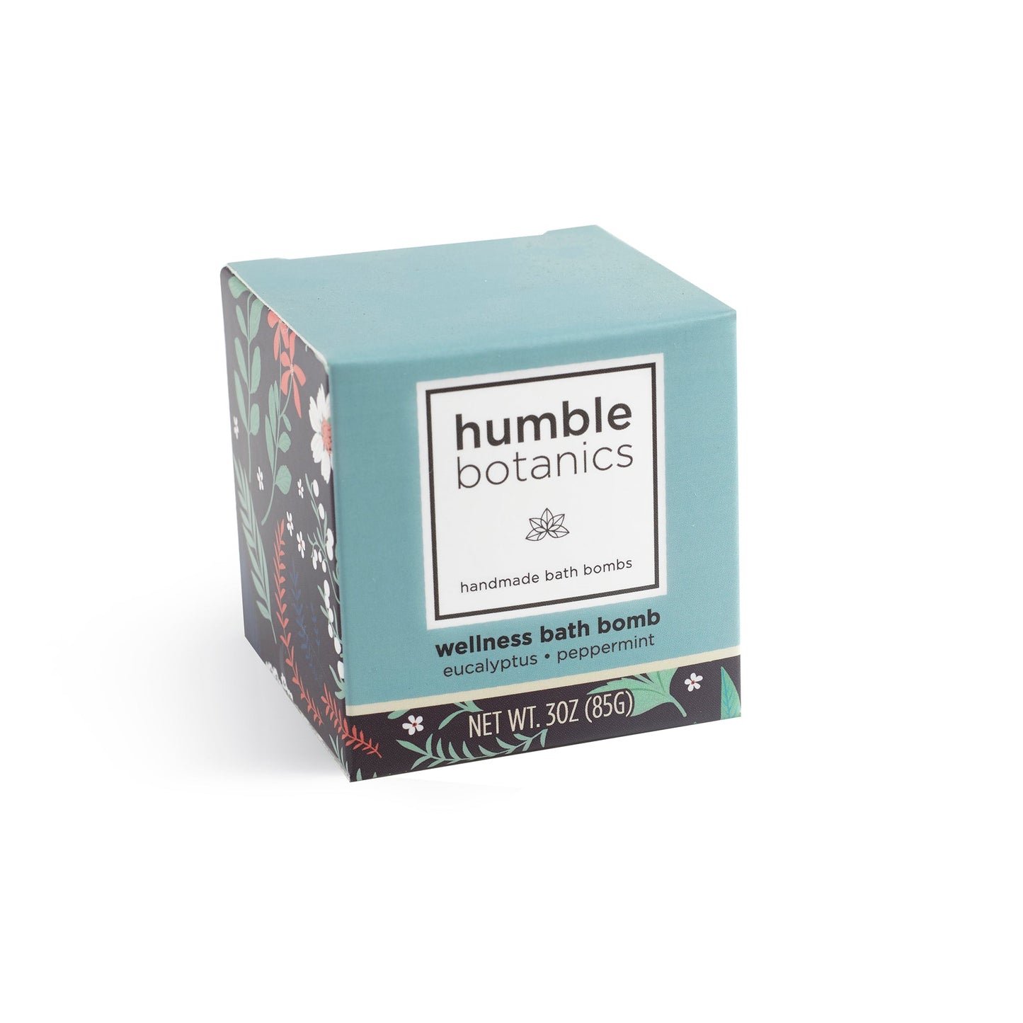 Wellness Bath Bomb – Eucalyptus, Peppermint & French Green Clay