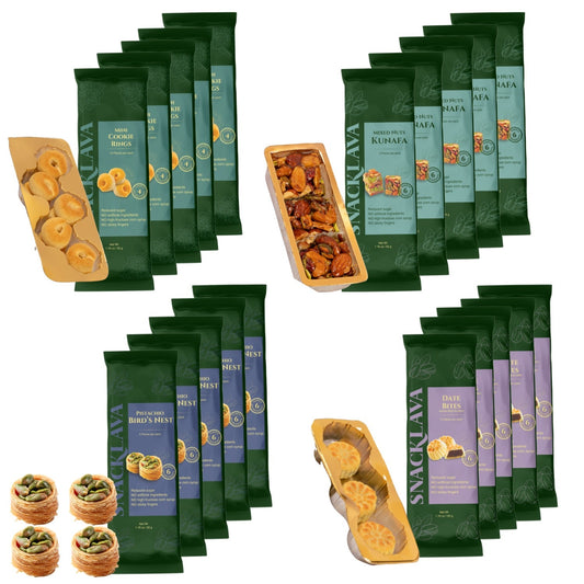Variety 1 - Snacklava® | 20 Packs