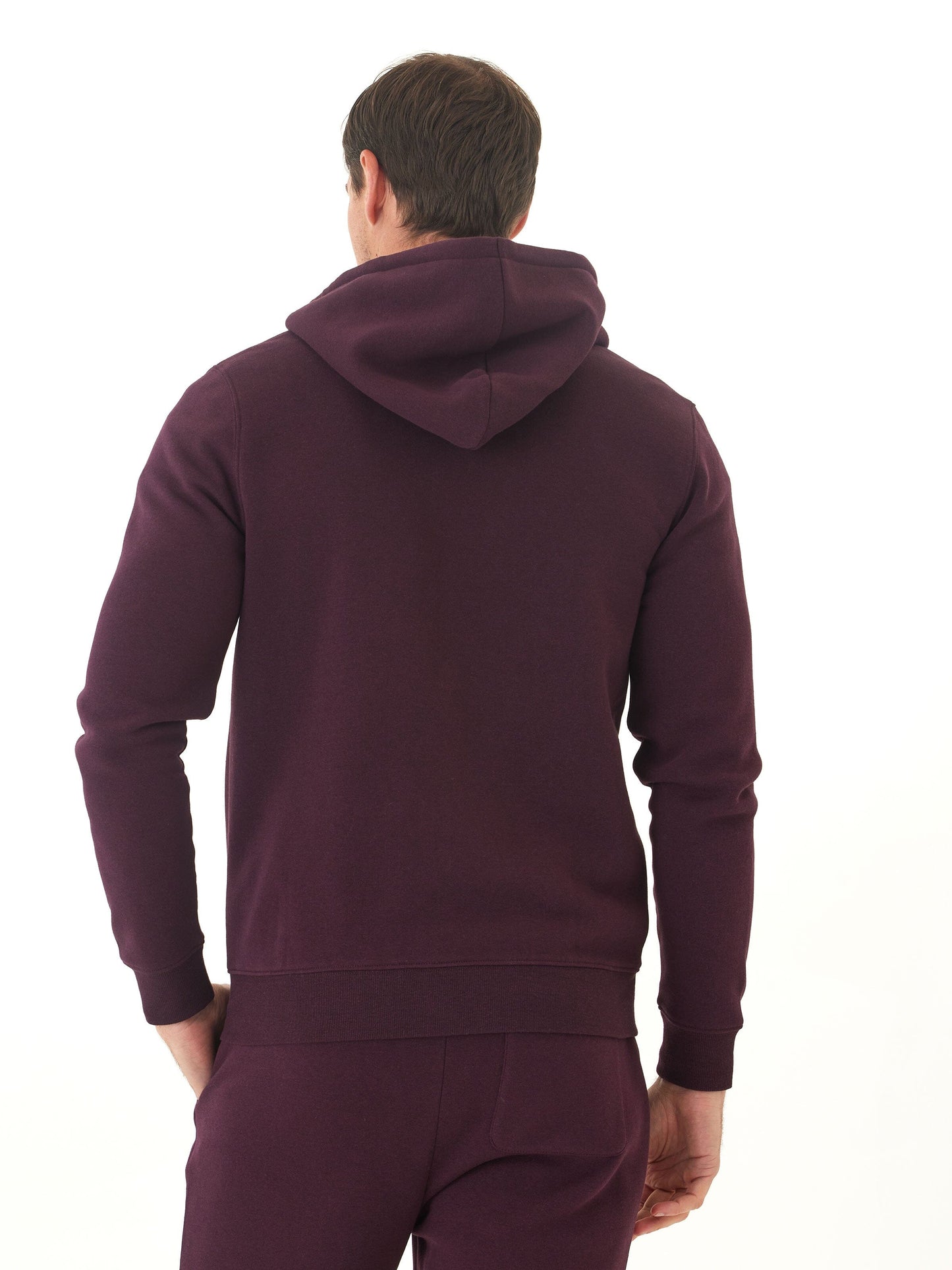 Triblend Zip Fleece Hoodie