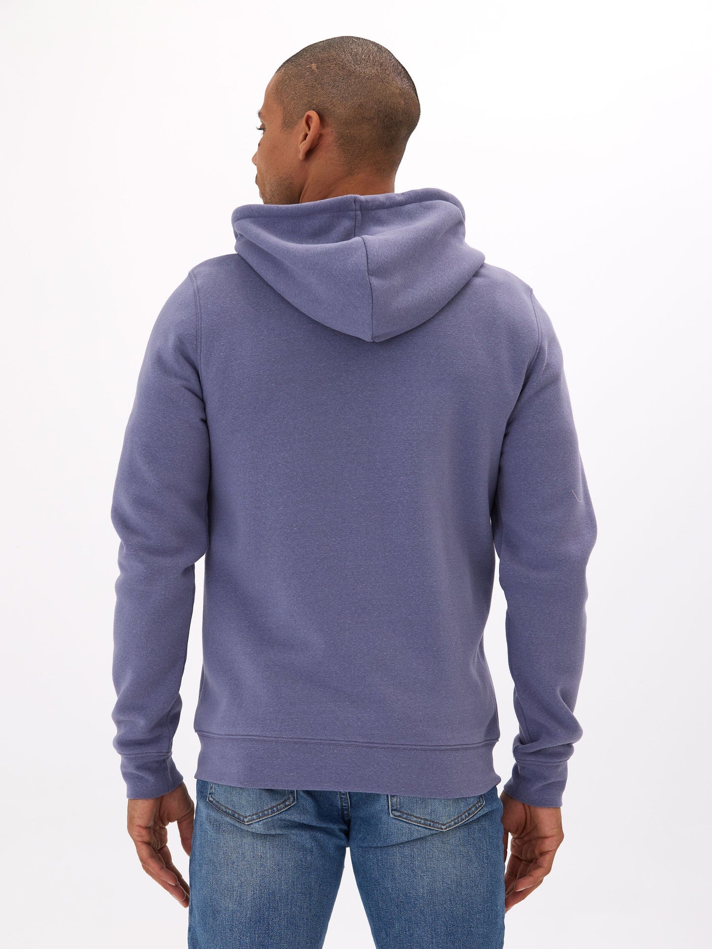 Triblend Zip Fleece Hoodie