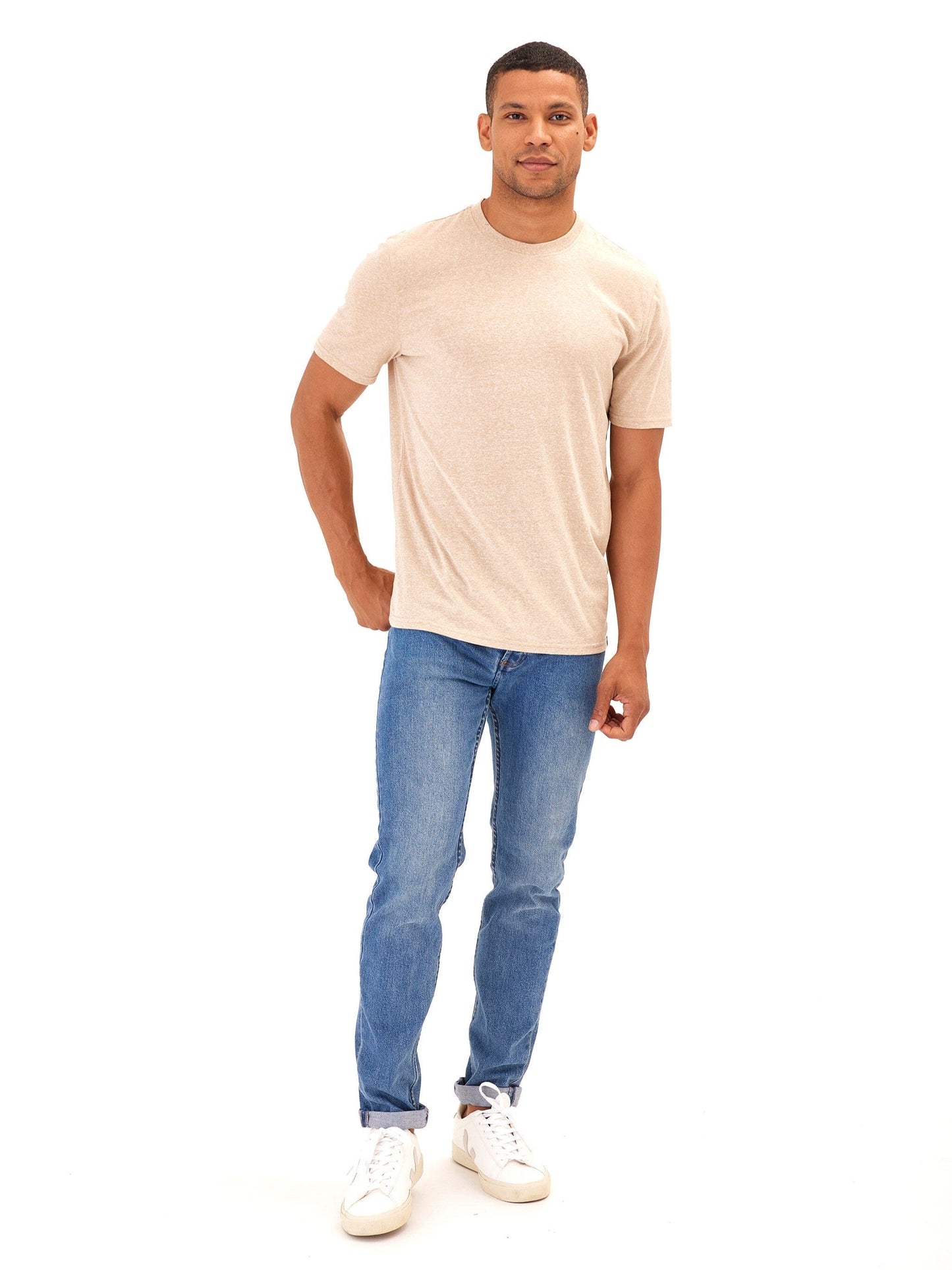 Triblend Crew Neck Tee