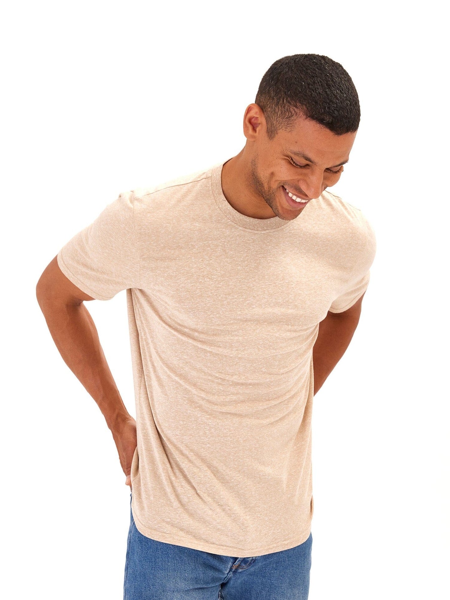 Triblend Crew Neck Tee