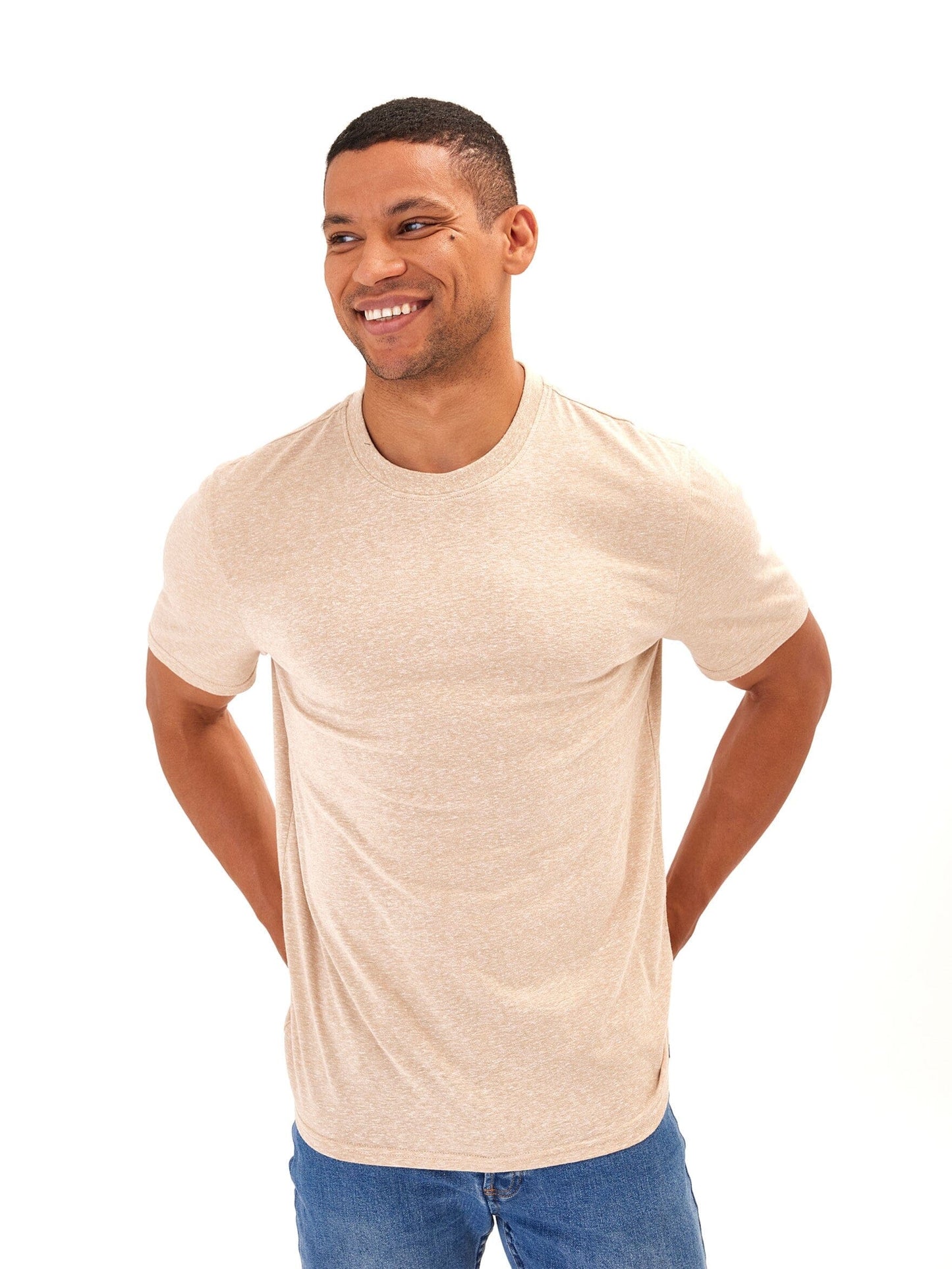 Triblend Crew Neck Tee