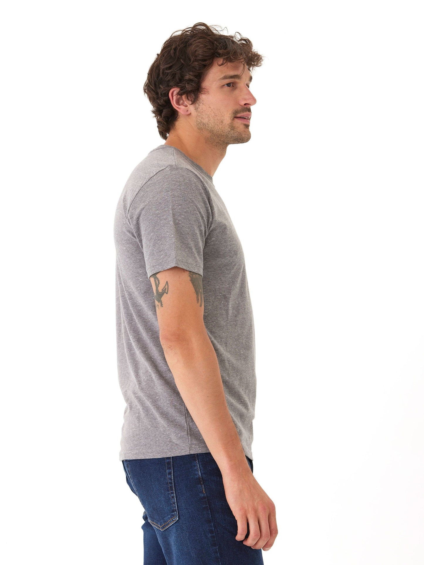 Triblend Crew Neck Tee