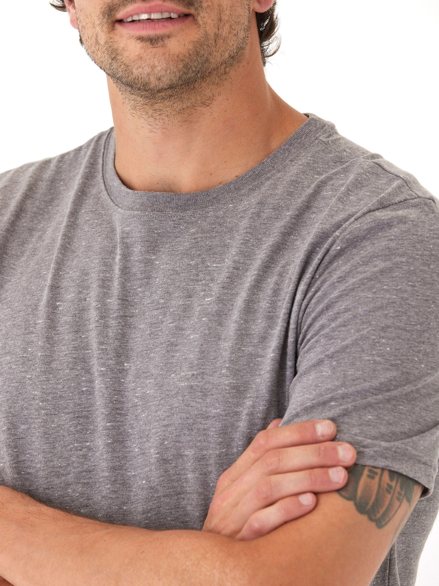 Triblend Crew Neck Tee