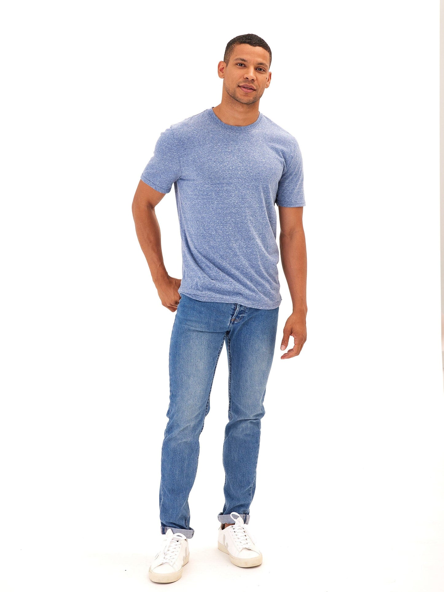 Triblend Crew Neck Tee