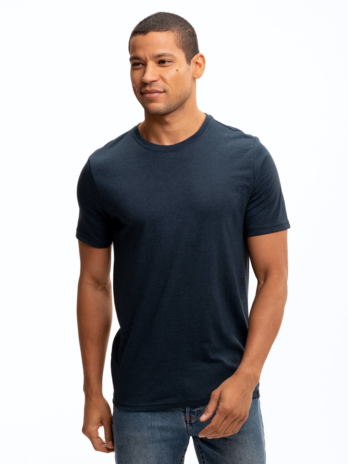 Triblend Crew Neck Tee