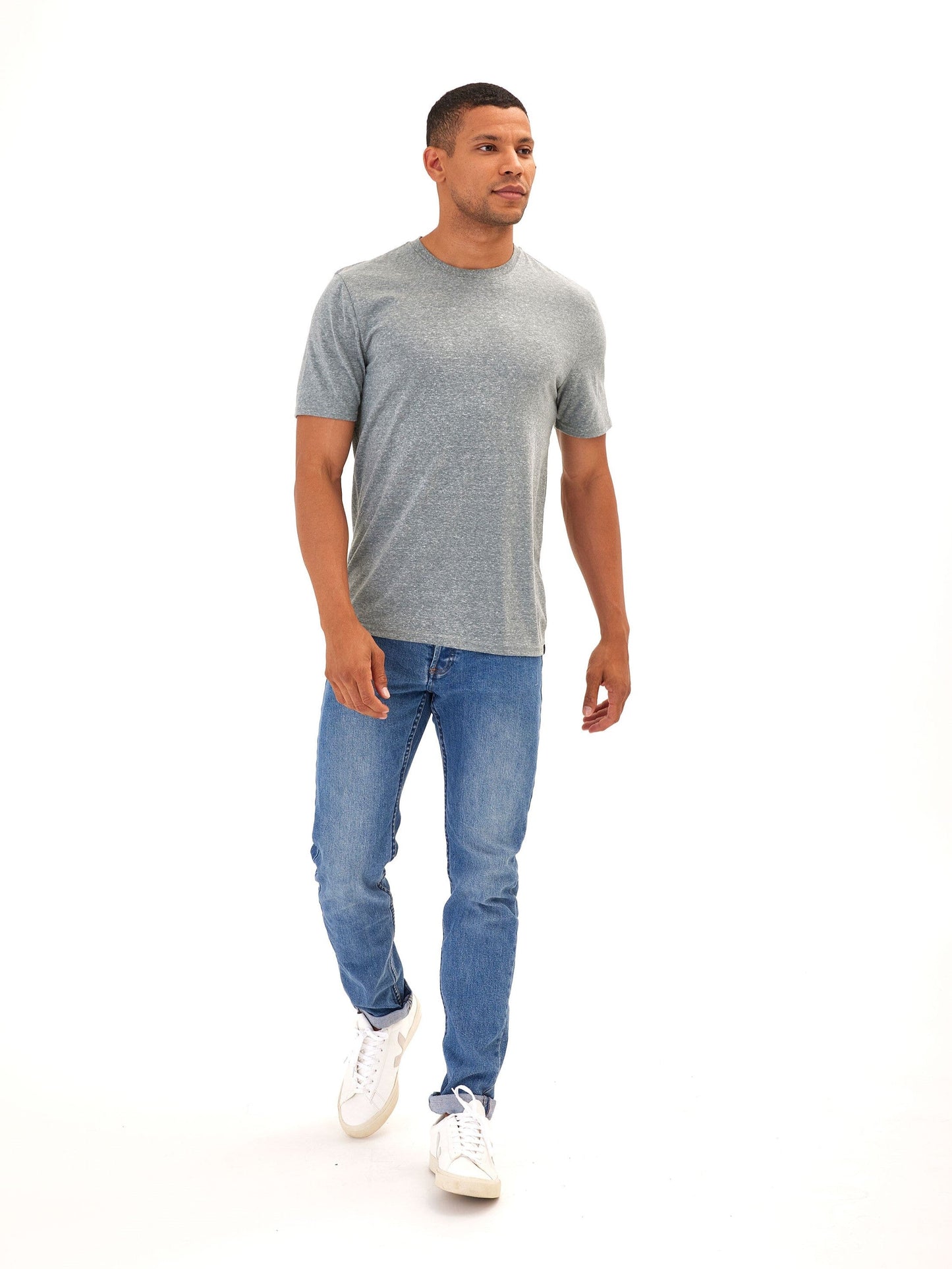 Triblend Crew Neck Tee
