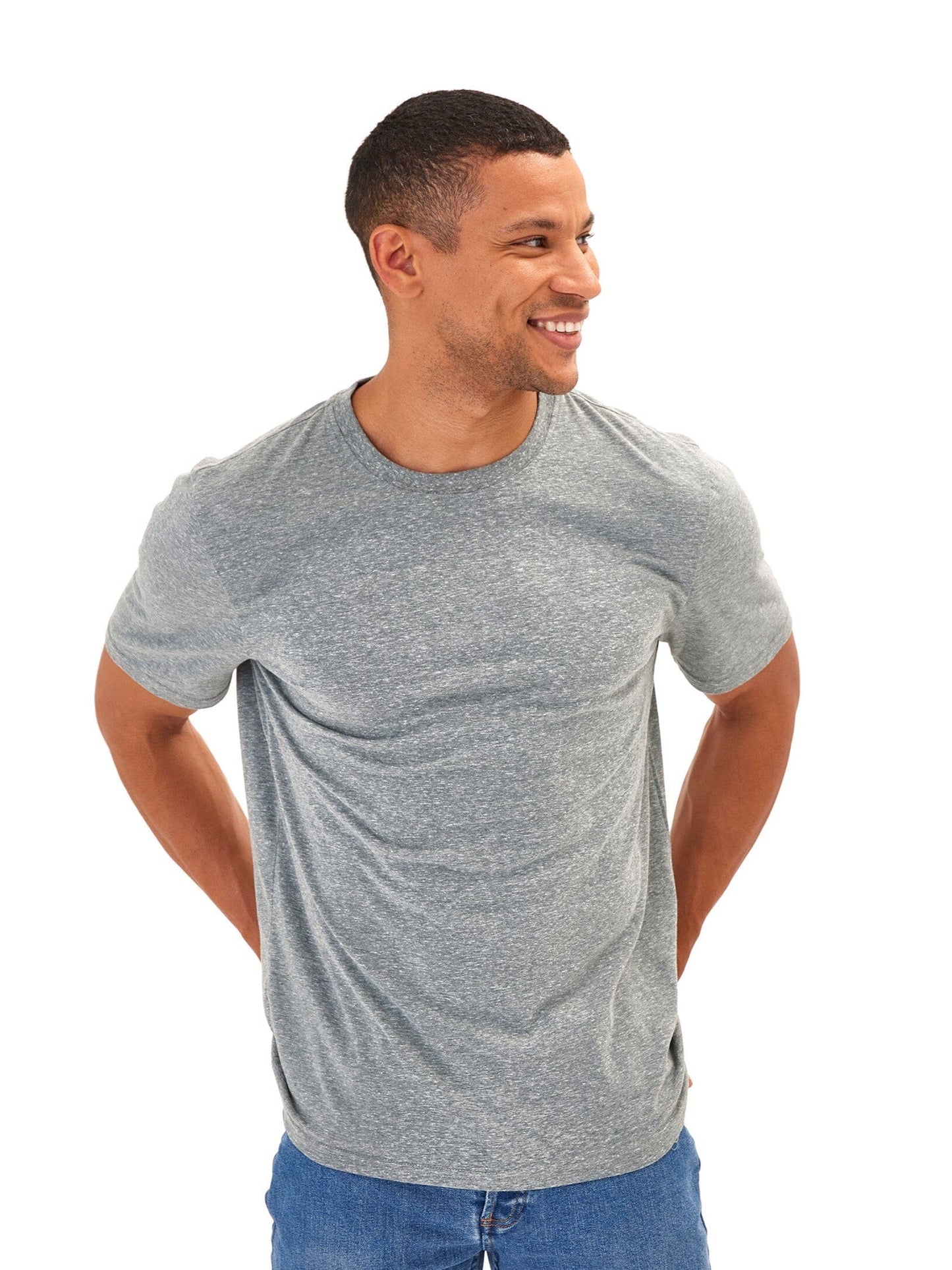 Triblend Crew Neck Tee