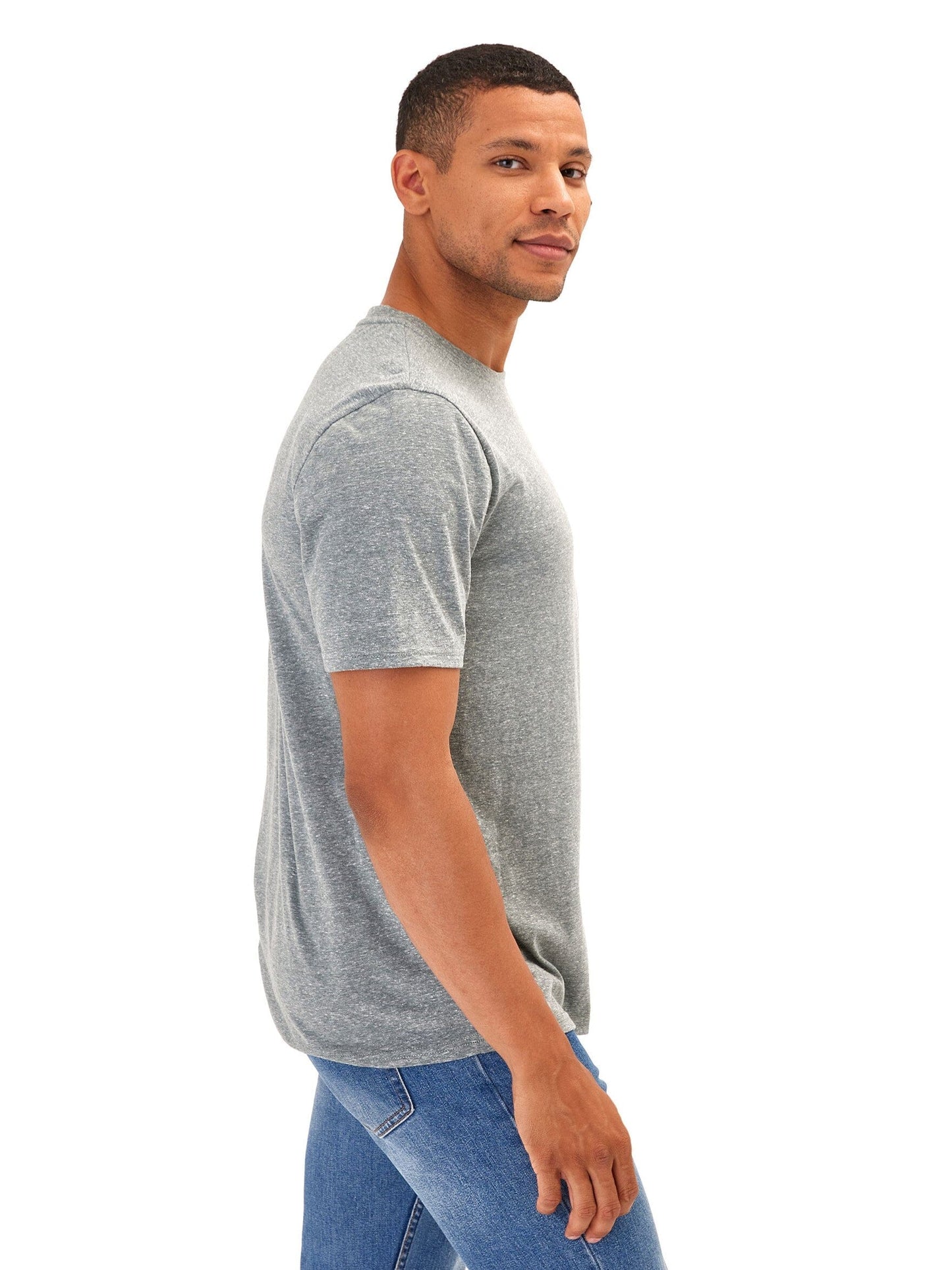 Triblend Crew Neck Tee