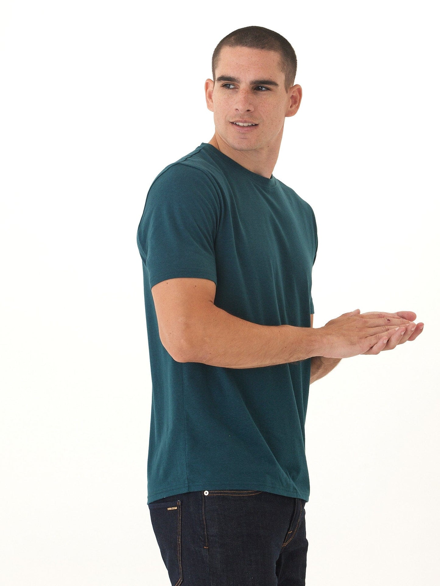 Triblend Crew Neck Tee
