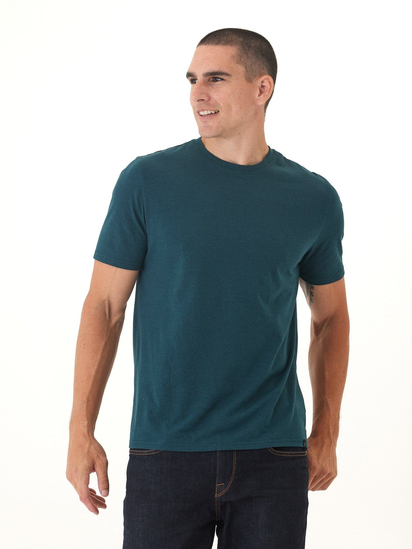 Triblend Crew Neck Tee