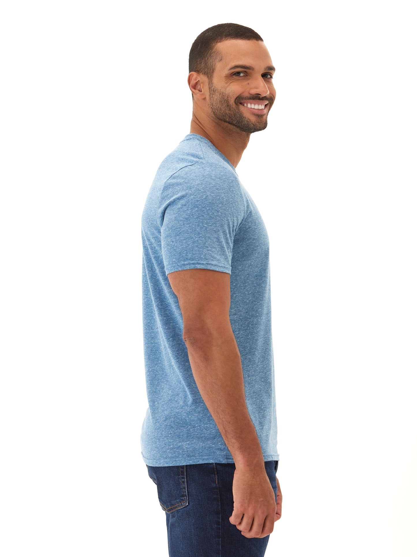 Triblend Crew Neck Tee