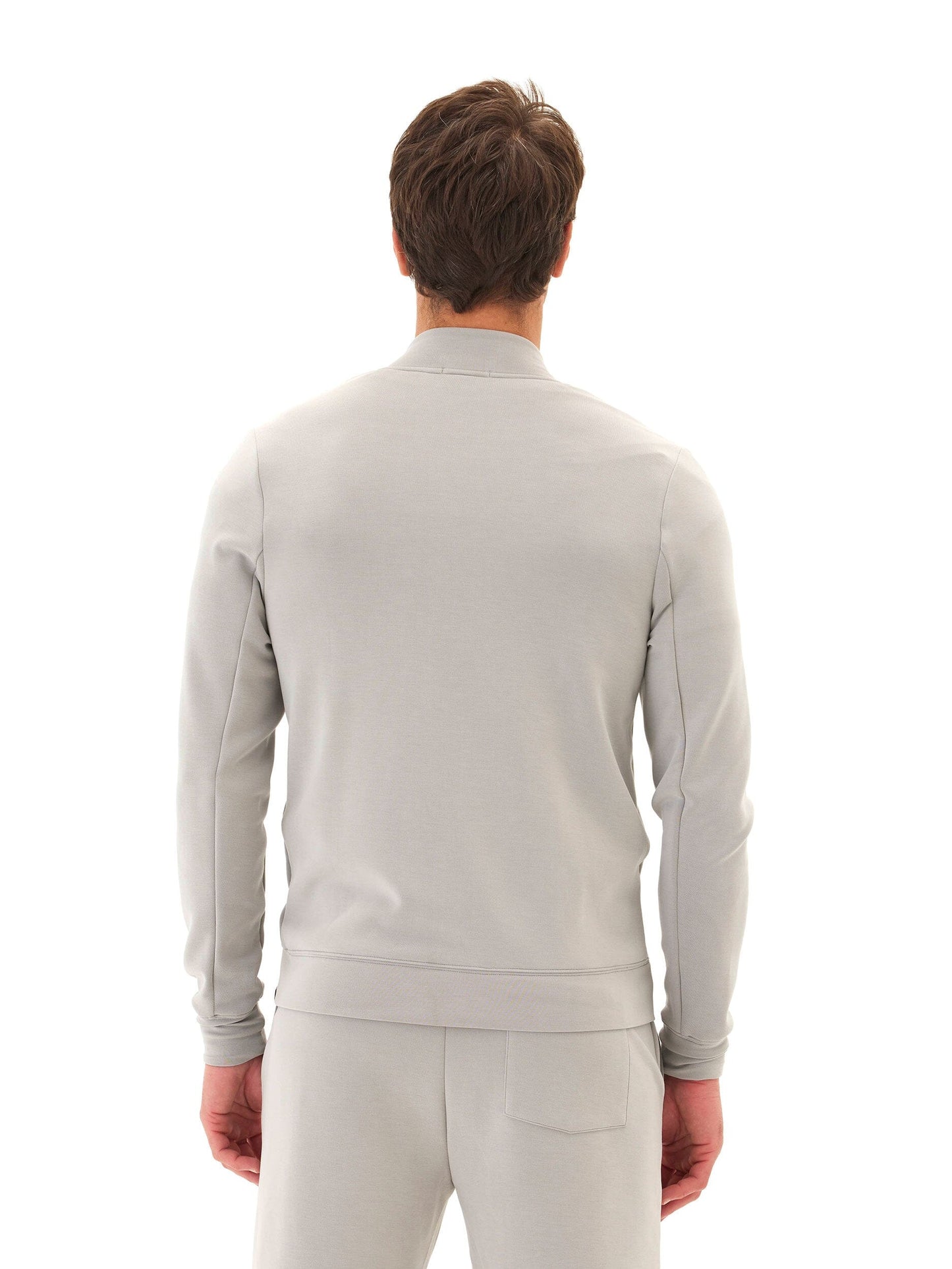 Bartow Sueded Modal Zip Jacket