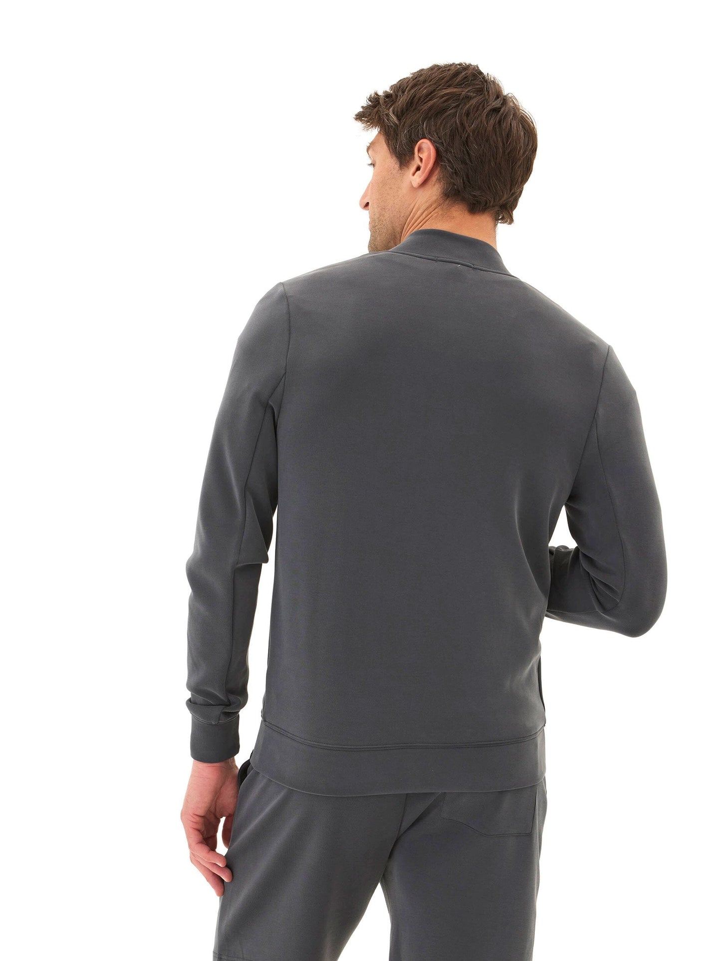 Bartow Sueded Modal Zip Jacket