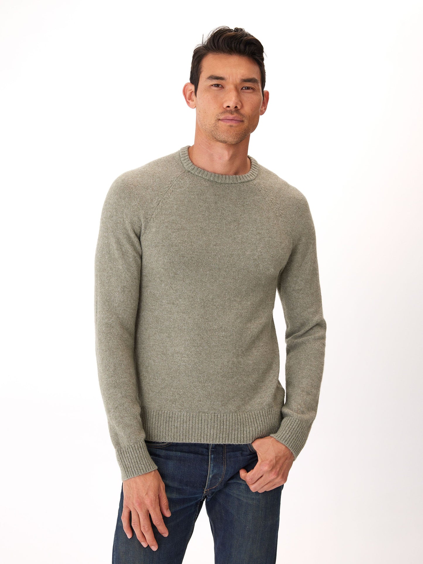 Alejandro Raglan Crew Sweater
