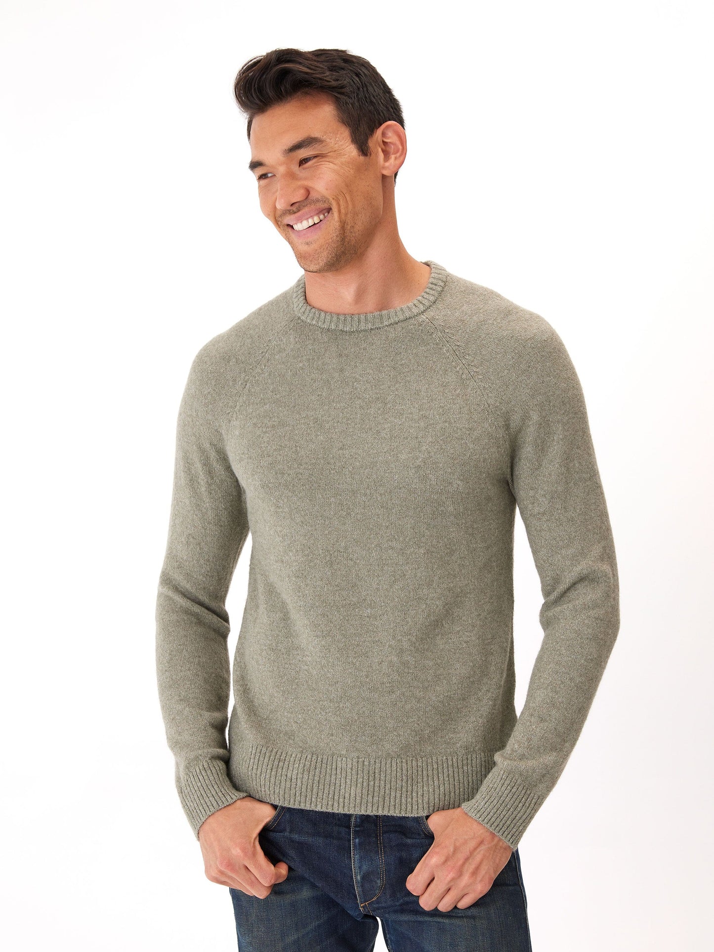 Alejandro Raglan Crew Sweater