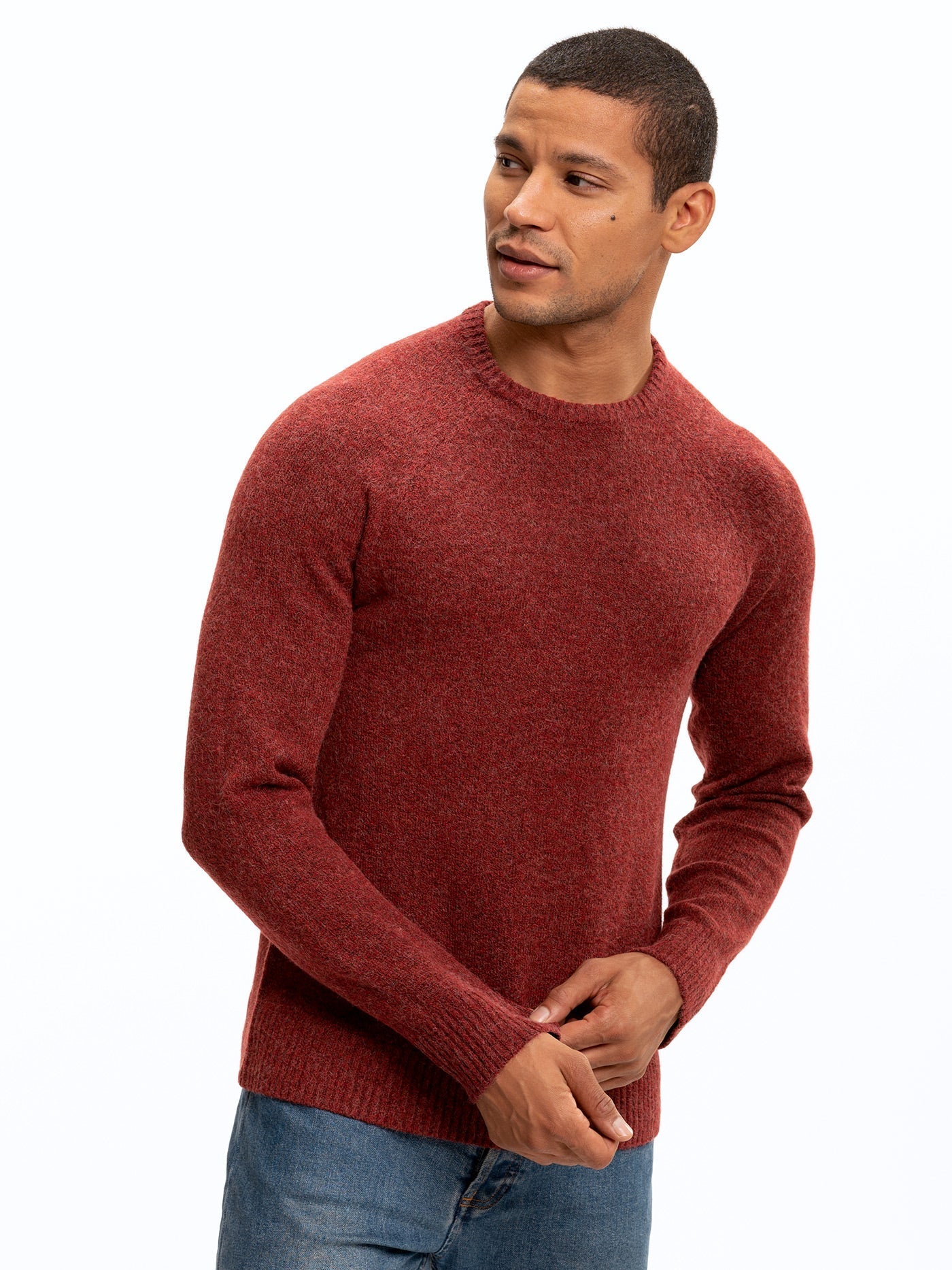 Alejandro Raglan Crew Sweater
