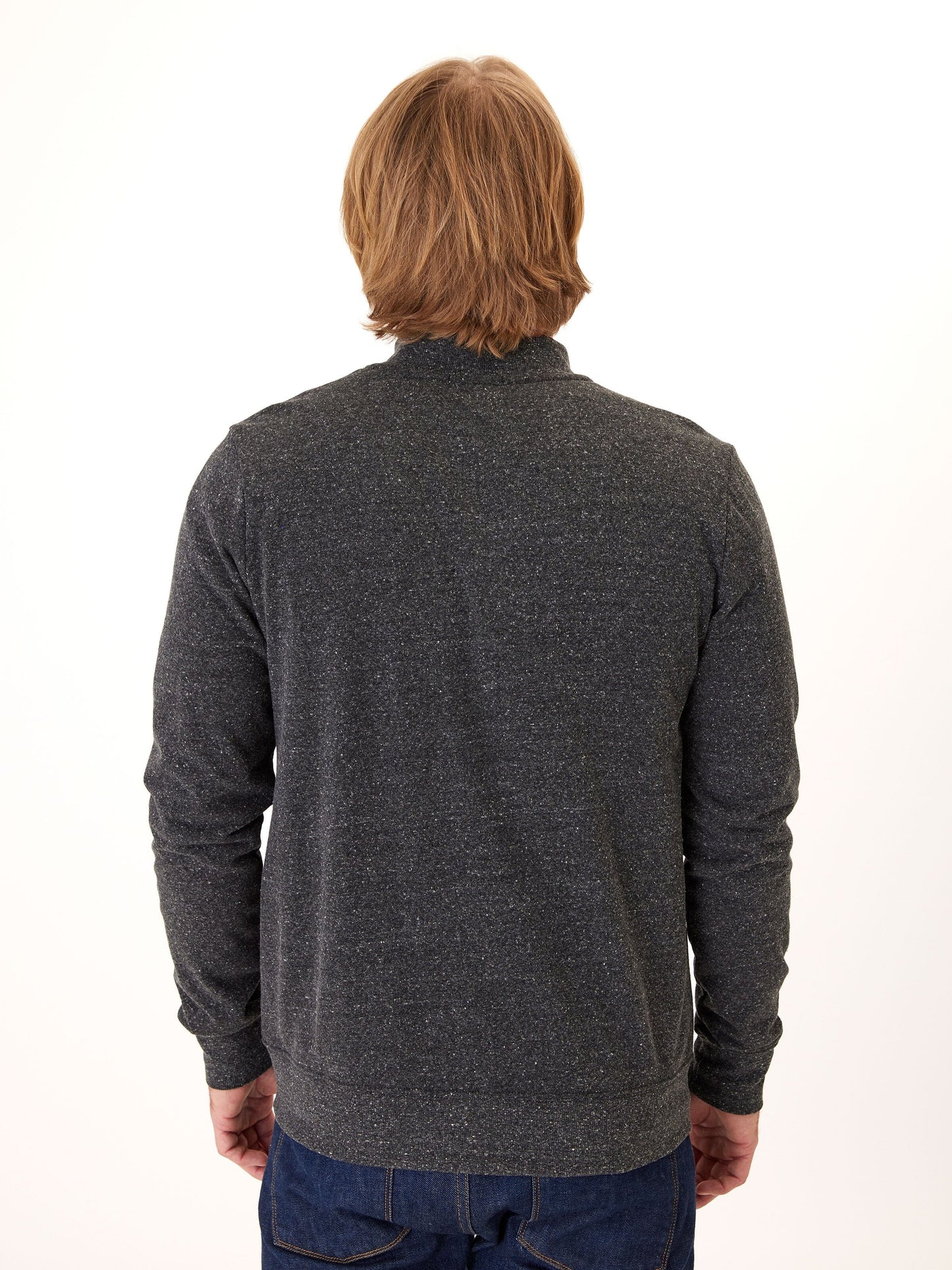 Brandon Triblend Fleece Full Zip Jacket