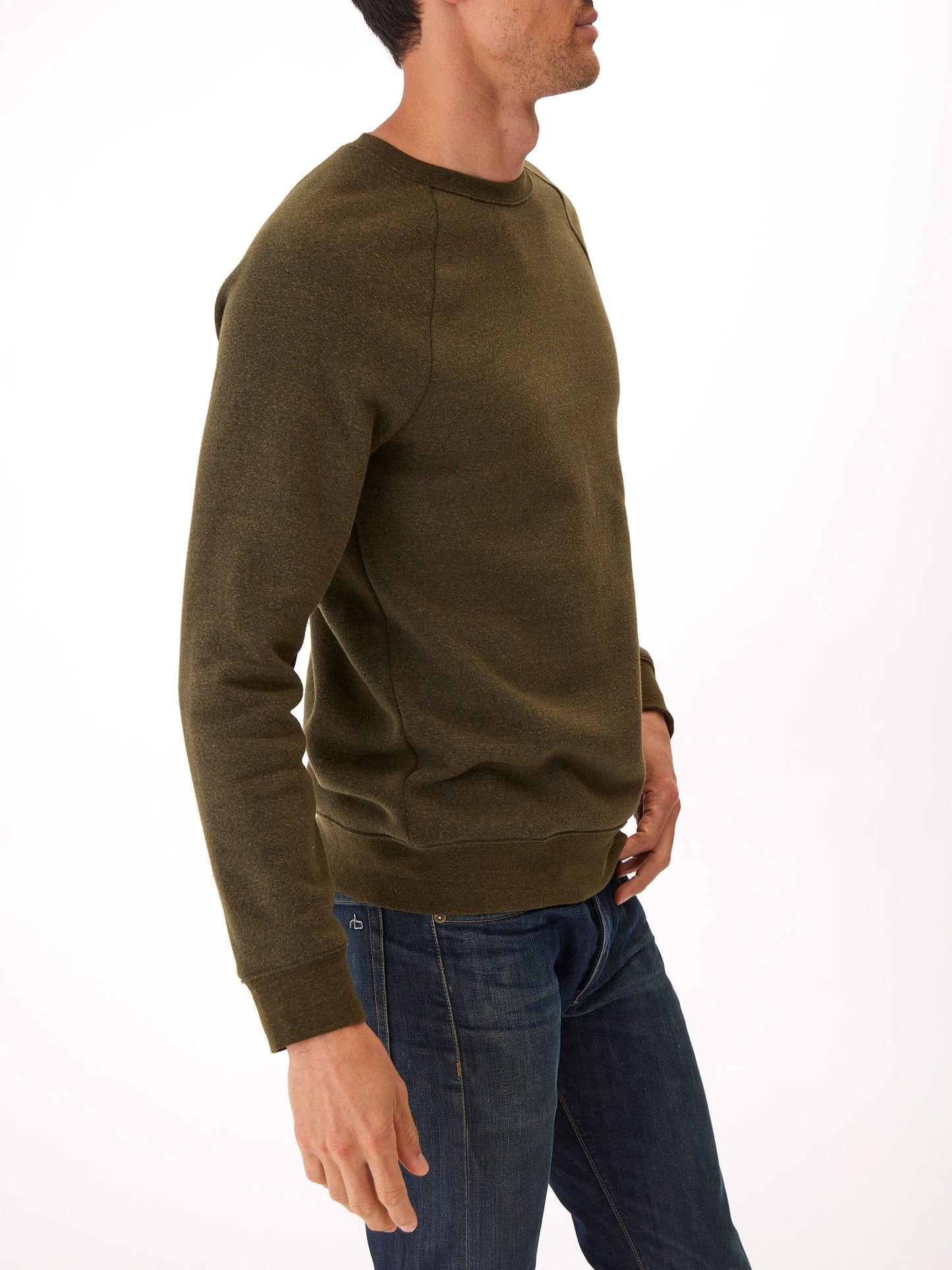Triblend Long Sleeve Raglan Sweatshirt