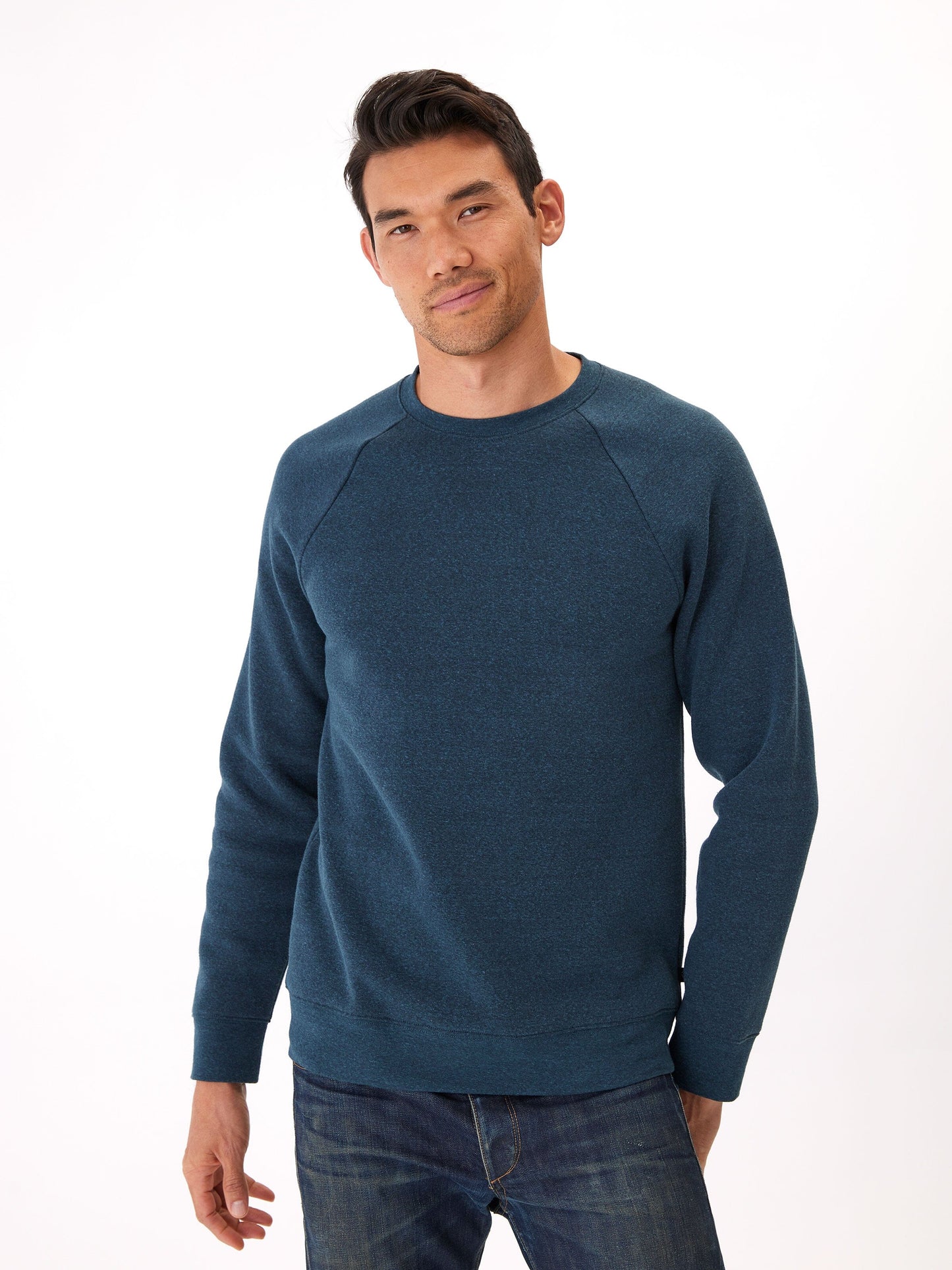 Triblend Long Sleeve Raglan Sweatshirt