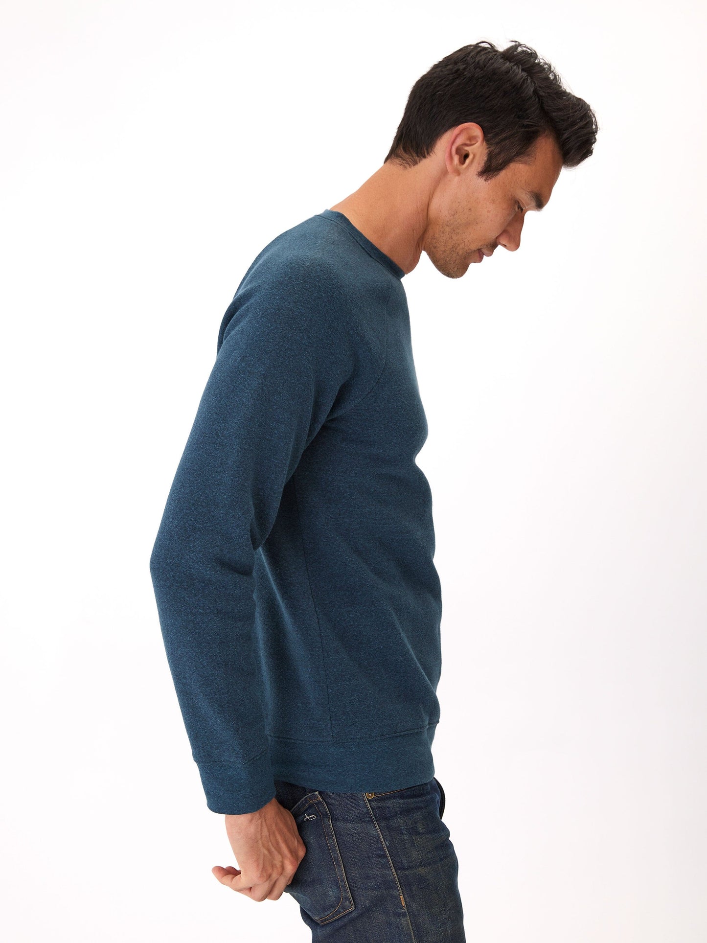 Triblend Long Sleeve Raglan Sweatshirt