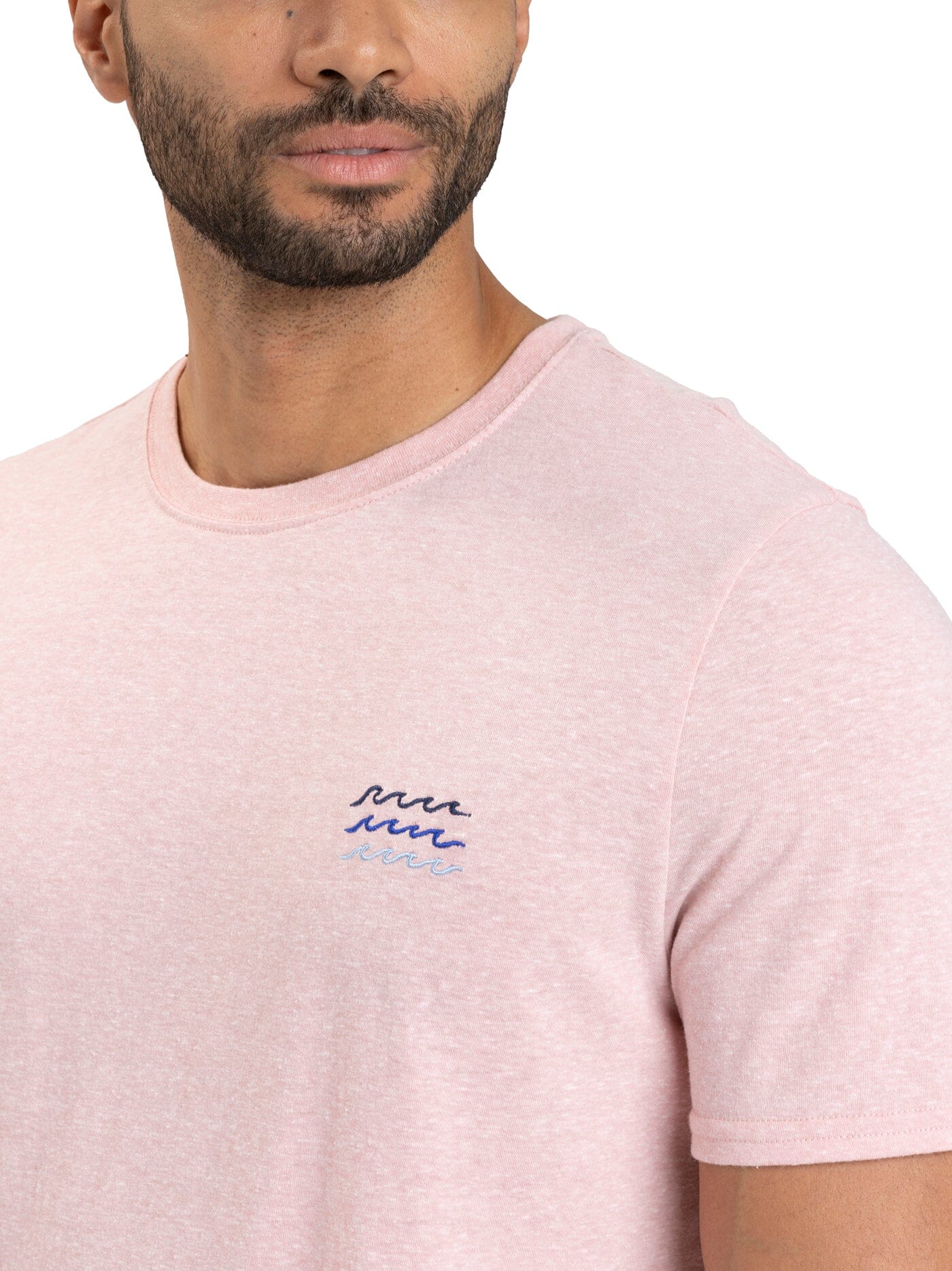 Triblend Embroidered Tee