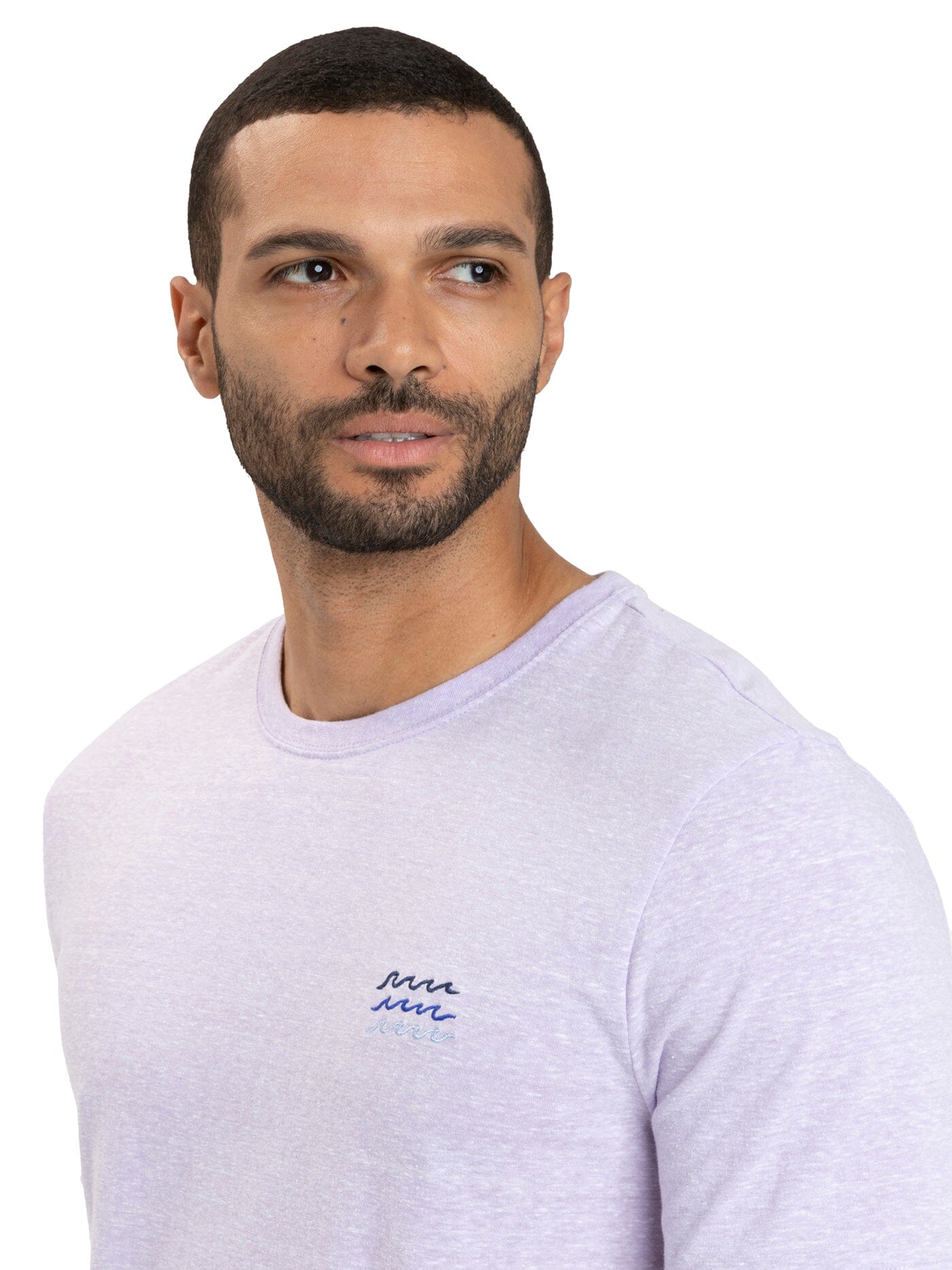 Triblend Embroidered Tee