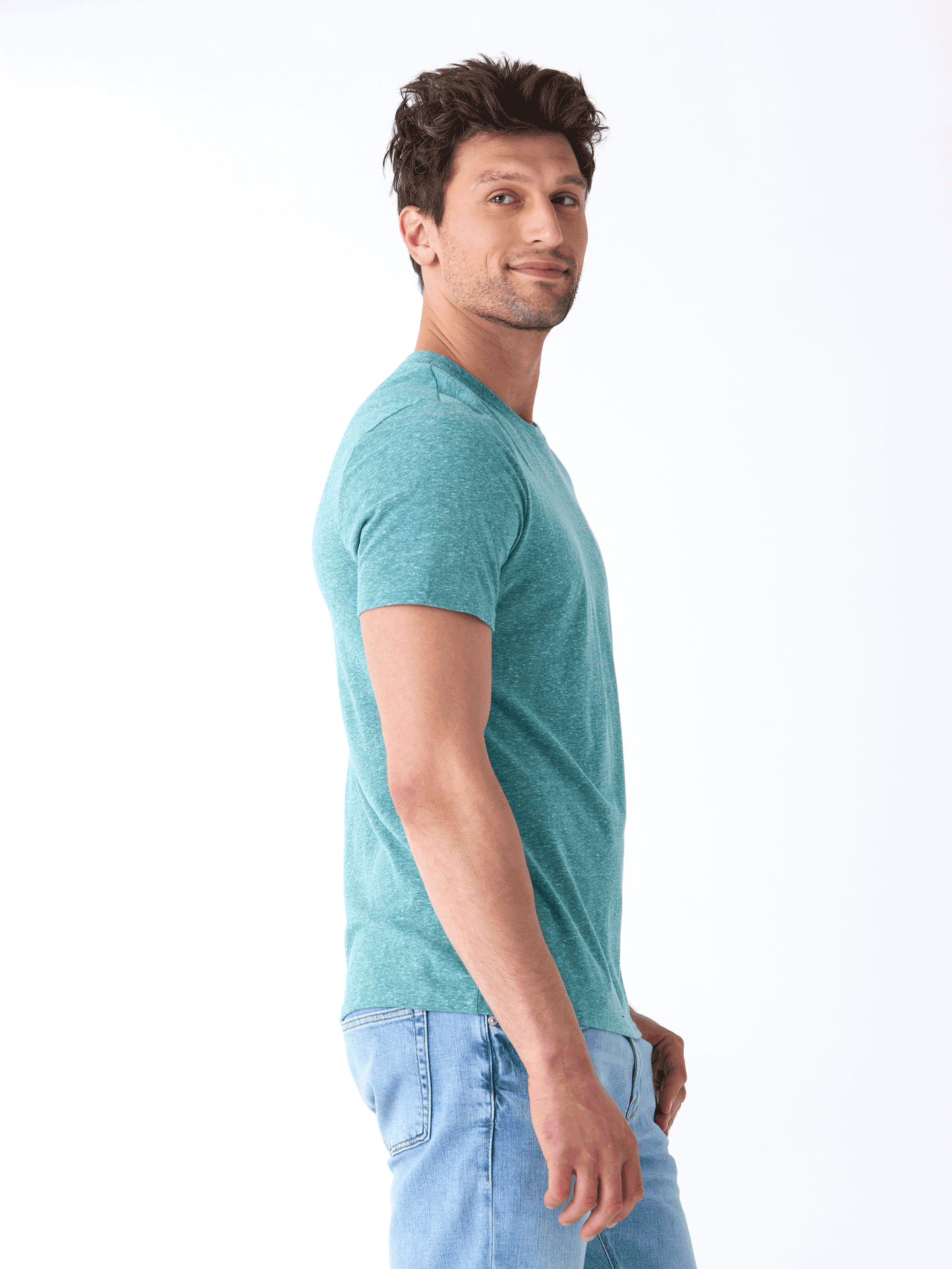 Triblend Embroidered Tee